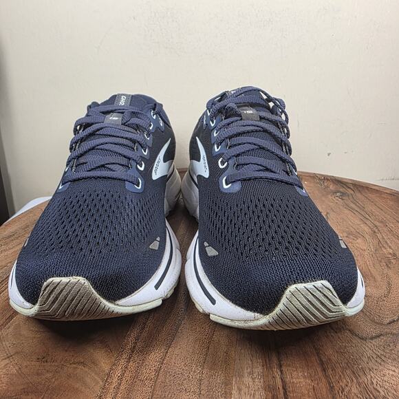 Brooks Ghost 15 Womens Navy Blue Size 9 Athletic Running Shoes 1203801B450 - Picture 5 of 12